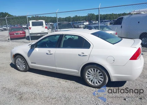 2010 Mercury Milan Hybrid из США, поврежденный, VIN 3MEDM0L36AR624445